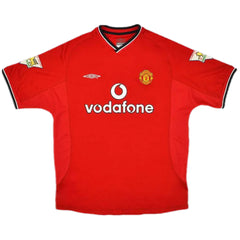 FORLAN #21 Retro Manchester United Home Jersey 2000/02