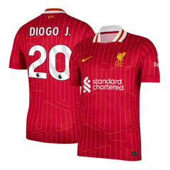 DIOGO J. #20 Liverpool Home Jersey