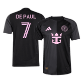 DE PAUL #7 Inter Miami Away Match Jersey Player Version 2025