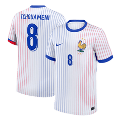 TCHOUAMENI #8 France Away Jersey
