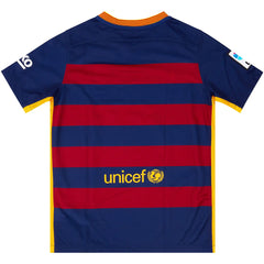 SUÁREZ #9 Retro Barcelona Home Jersey 2015/16