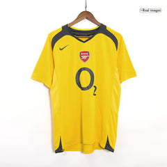 Bergkamp #10 Retro Arsenal Away Jersey 2005/06