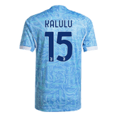 KALULU #15 Juventus Away Match Jersey Player Version 2025/26