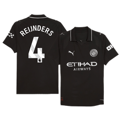 REIJNDERS #4 Manchester City Away Match Jersey Player Version 2025/26