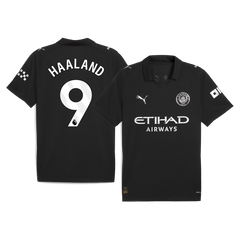 HAALAND #9 Manchester City Away Jersey 2025/26