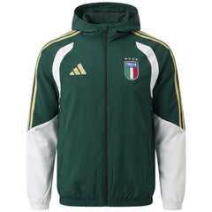 Italy Windbreaker Hoodie Kit(Top+Pants) Green 2026