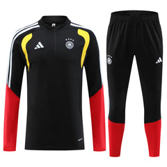 Kids Germany Zipper Sweatshirt Kit(Top+Pants) Black 2026