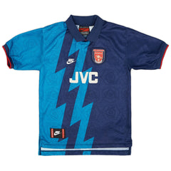 Bergkamp #10 Retro Arsenal Away Jersey 1995/96
