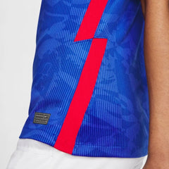 2020-21 England WOMENS Away Soccer Jersey - Blue-Red / Nike