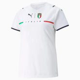2021-22 Italy Women Away Soccer Jersey - White / Puma