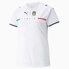 2021-22 Italy Women Away Soccer Jersey - White / Puma