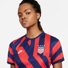 2021-22 USA Women Away Soccer Jersey - Navy-Red / Nike