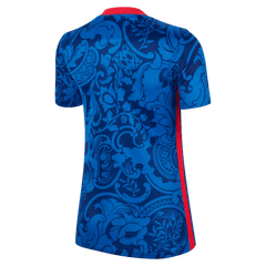 France Women's EC22 Home Soccer Jersey - Hyper Cobalt-Siren Red / Nike