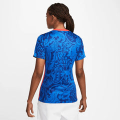 France Women's EC22 Home Soccer Jersey - Hyper Cobalt-Siren Red / Nike