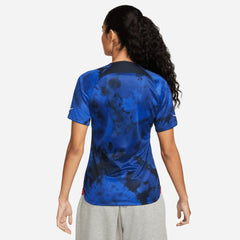 2022-23 USA Women's Away Soccer Jersey - Bright Blue-White / Nike