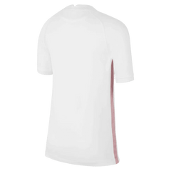 2022-23 France Away Youth Soccer Jersey White-Pink Glaze-Blue / Nike