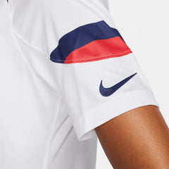 2022-23 USA Women's Home 4 Star Soccer Jersey White-Hyper Blue / Nike