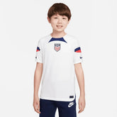 2022-23 USA Home Youth Soccer Jersey White-Loyal Blue / Nike