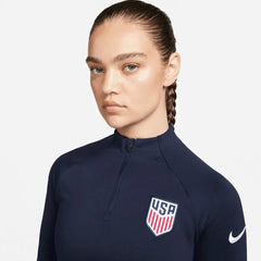 2022-23 USA Women's Strike Drill Top - Navy / Nike