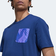 2022-23 Argentina Graphic Tee Night Indigo / Adidas