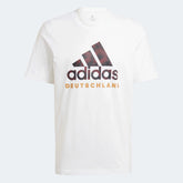 2022-23 Germany DNA Graphic Tee - White-Black / Adidas