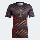 2022-23 Germany Pre-Match Soccer Jersey - Black-Grey-Red / Adidas