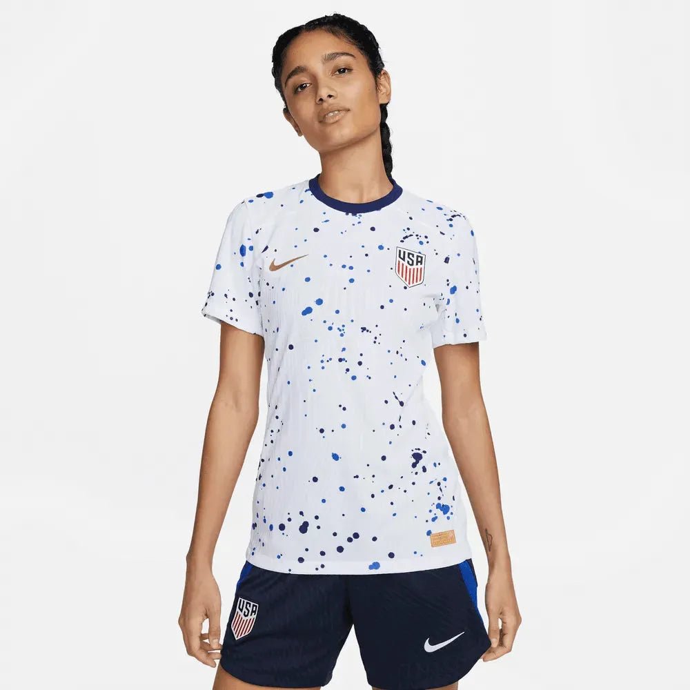 2023-24 USA Women's Home Authentic Soccer Jersey (No Stars) / Nike