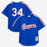 MLB Nolan Ryan Texas Rangers Mitchell & Ness Authentic Batting Practice Jersey
