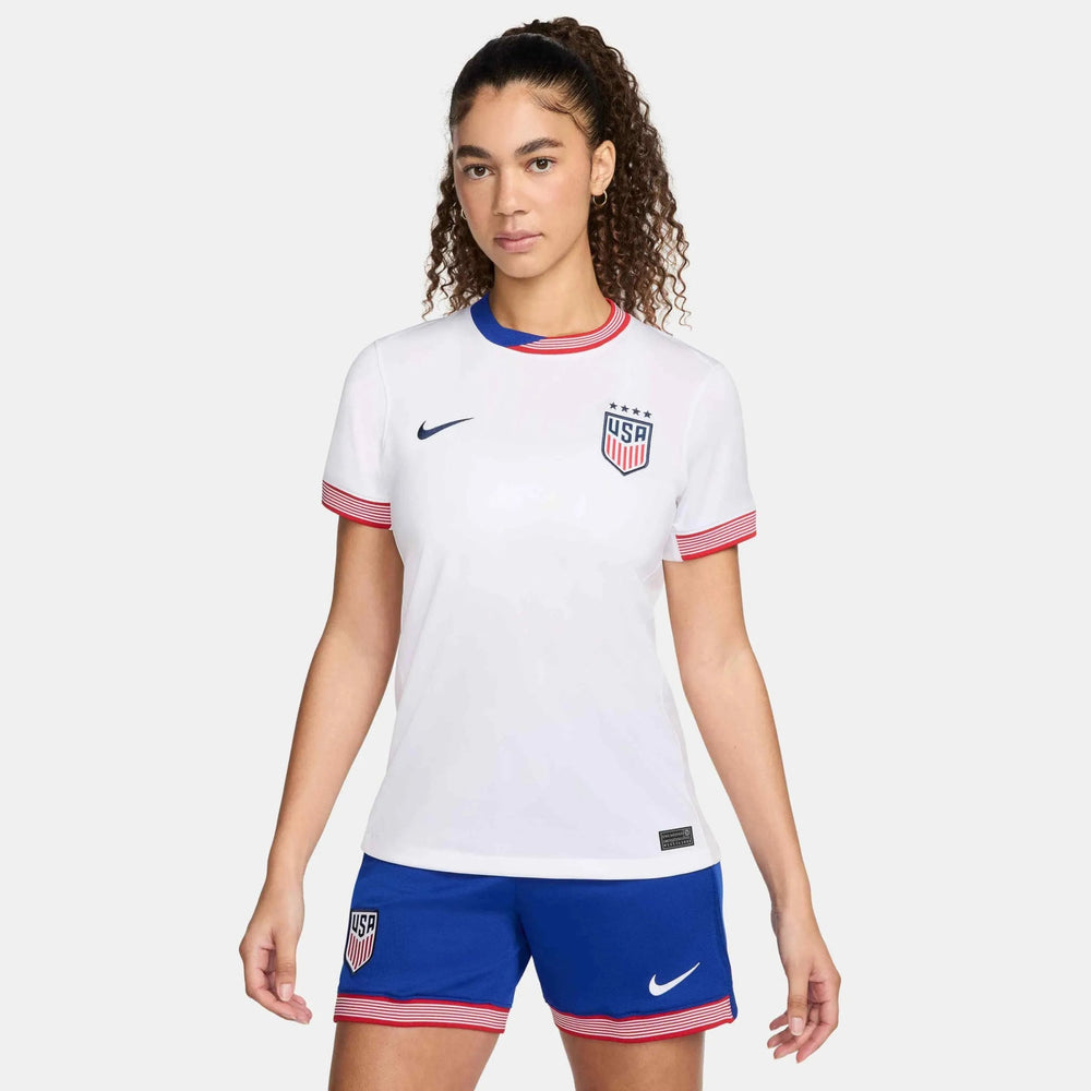 2024-25 USA Women's Stadium Home Soccer Jersey / Nike