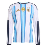 2026 Argentina Men's Authentic Home Long-Sleeve Soccer Jersey / Adidas