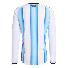 2026 Argentina Men's Authentic Home Long-Sleeve Soccer Jersey / Adidas