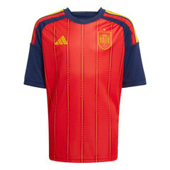 2026 Spain Youth Stadium Home Soccer Jersey / Adidas