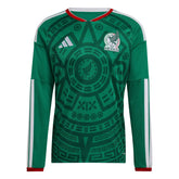 2026 Mexico Men's Stadium Home Long-Sleeve Soccer Jersey / Adidas
