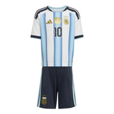 2026 Argentina Kid's Home Messi #10 Mini Kit / Adidas