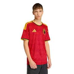 2026 Belgium Men's Stadium Home Soccer Jersey / Adidas