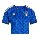 2026 Italy Women's Stadium Home Cropped Soccer Jersey / Adidas