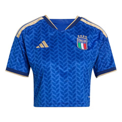 2026 Italy Women's Stadium Home Cropped Soccer Jersey / Adidas