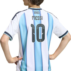 2026 Argentina Youth Stadium Home Messi #10 Soccer Jersey / Adidas