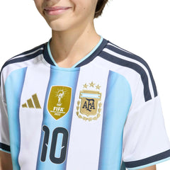 2026 Argentina Youth Stadium Home Messi #10 Soccer Jersey / Adidas