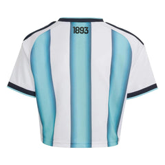 2026 Argentina Women's Stadium Home Cropped Soccer Jersey / Adidas