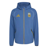 2026 Argentina Men's Tiro Travel Full Zip Windbreaker / Adidas