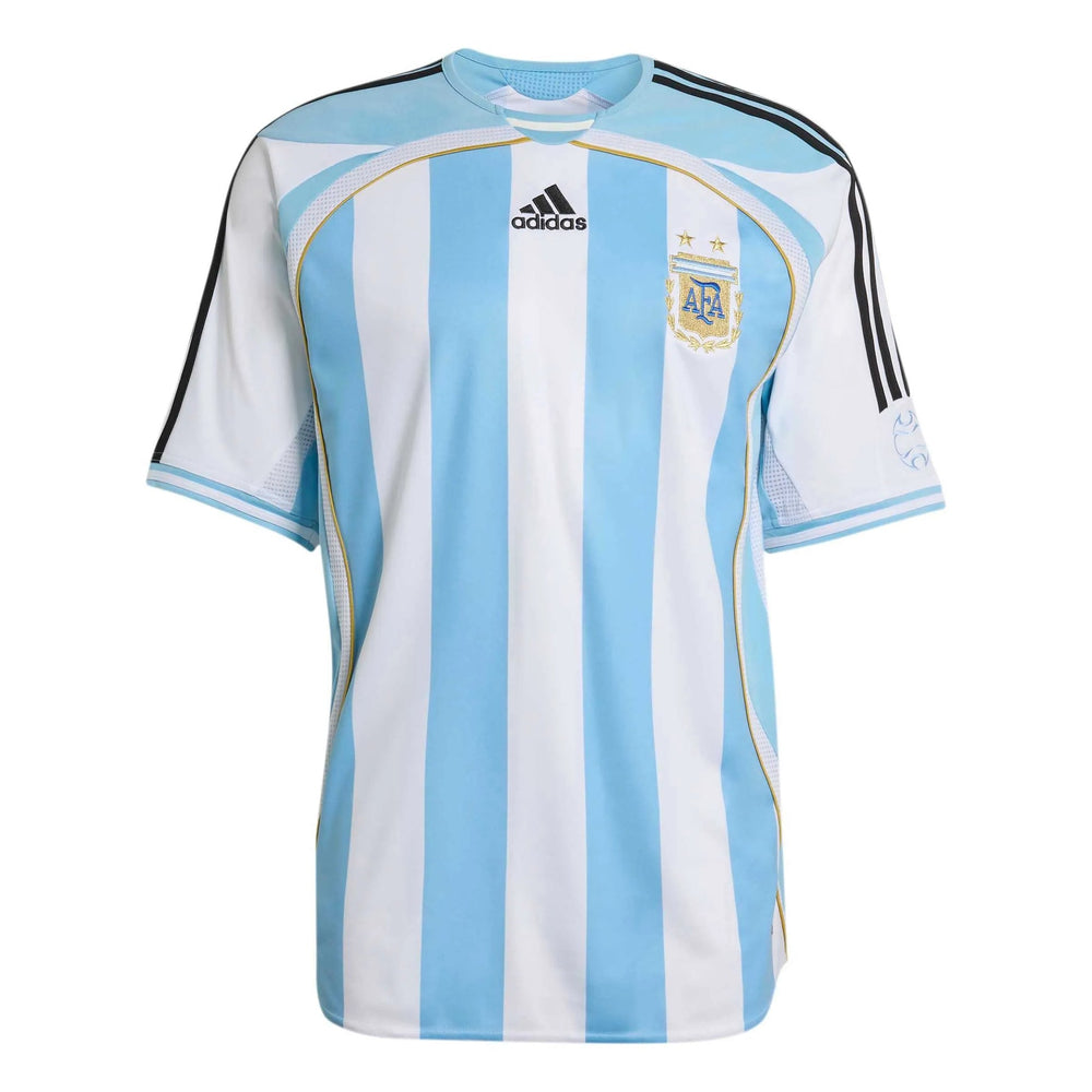 2006 Argentina Men's Retro Stadium Home Soccer Jersey / Adidas