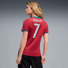 2026 Portugal Women's Stadium Home Ronaldo #7 Soccer Jersey / Puma
