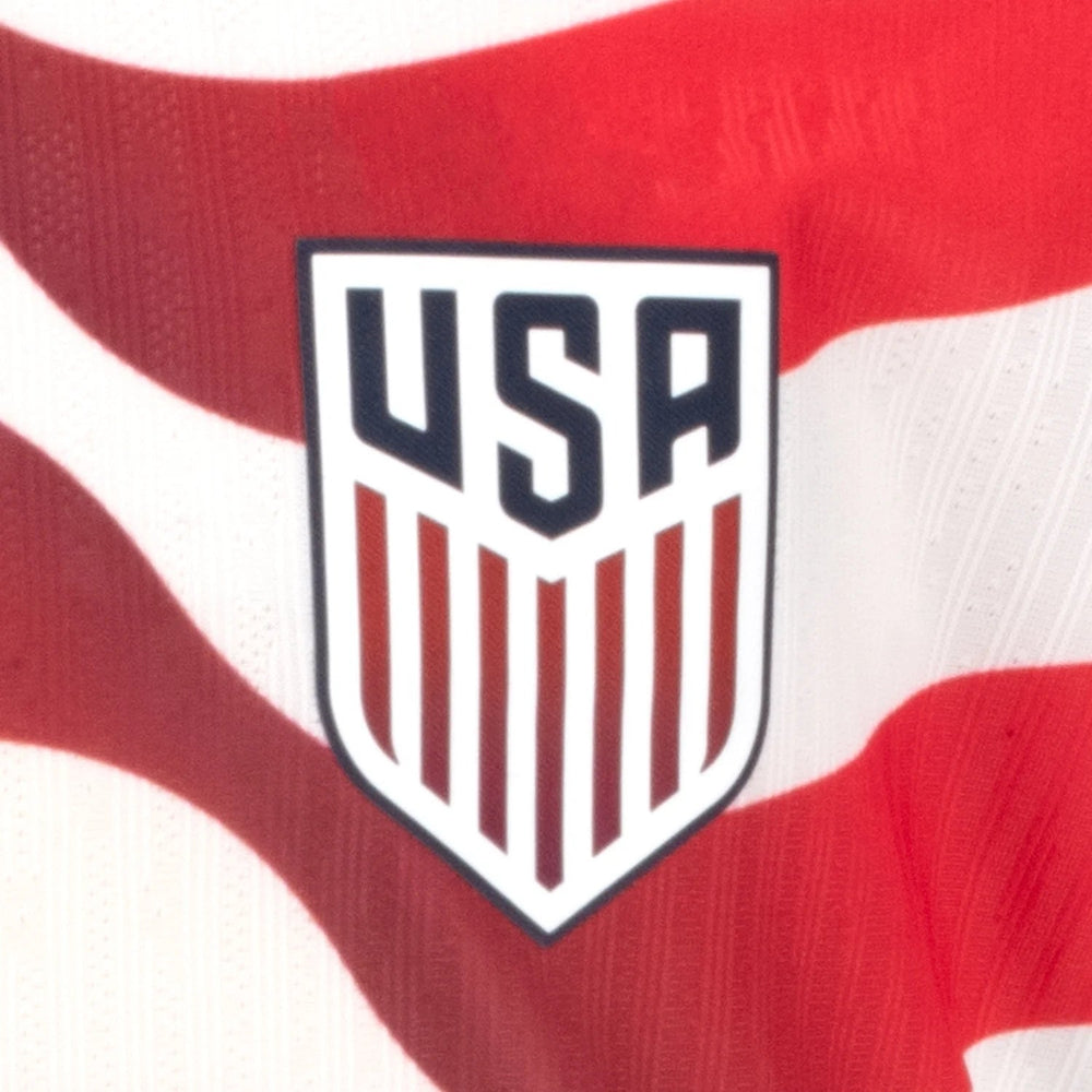 2026-27 USMNT Men's Stadium Home Player Soccer Jersey Sail/Midnight Navy/Midnight Navy