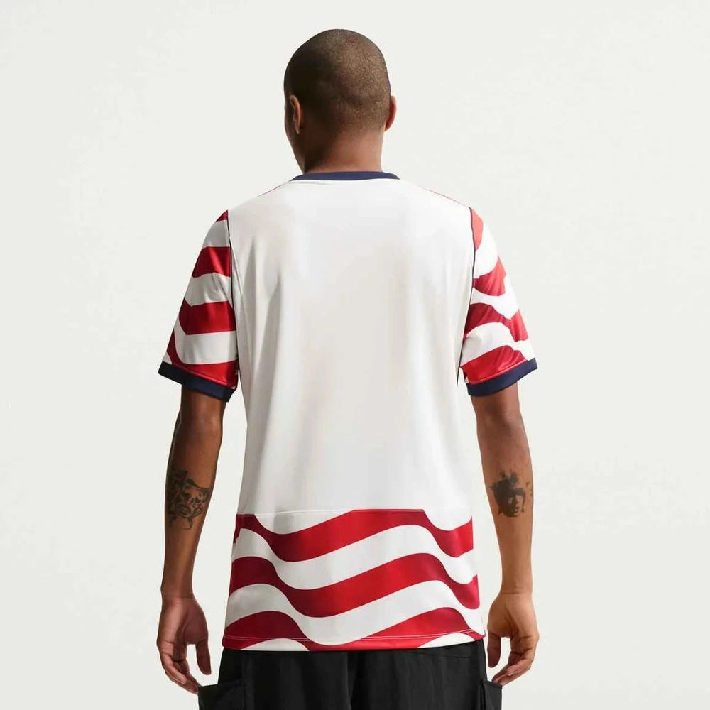 2026-27 USMNT Men's Stadium Home Soccer Jersey Sail/Midnight Navy/Midnight Navy