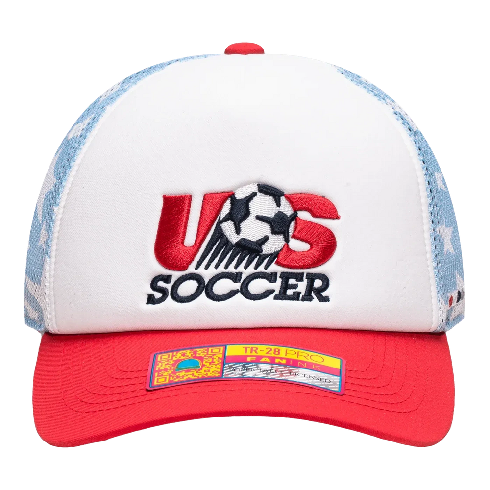 Fan Ink Collection USA Soccer "Making History" Trucker Hat /