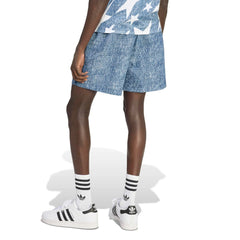 USA Men's Denim Graphic Shorts / Adidas