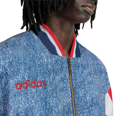 USA Men's Denim Graphic Track Top / Adidas