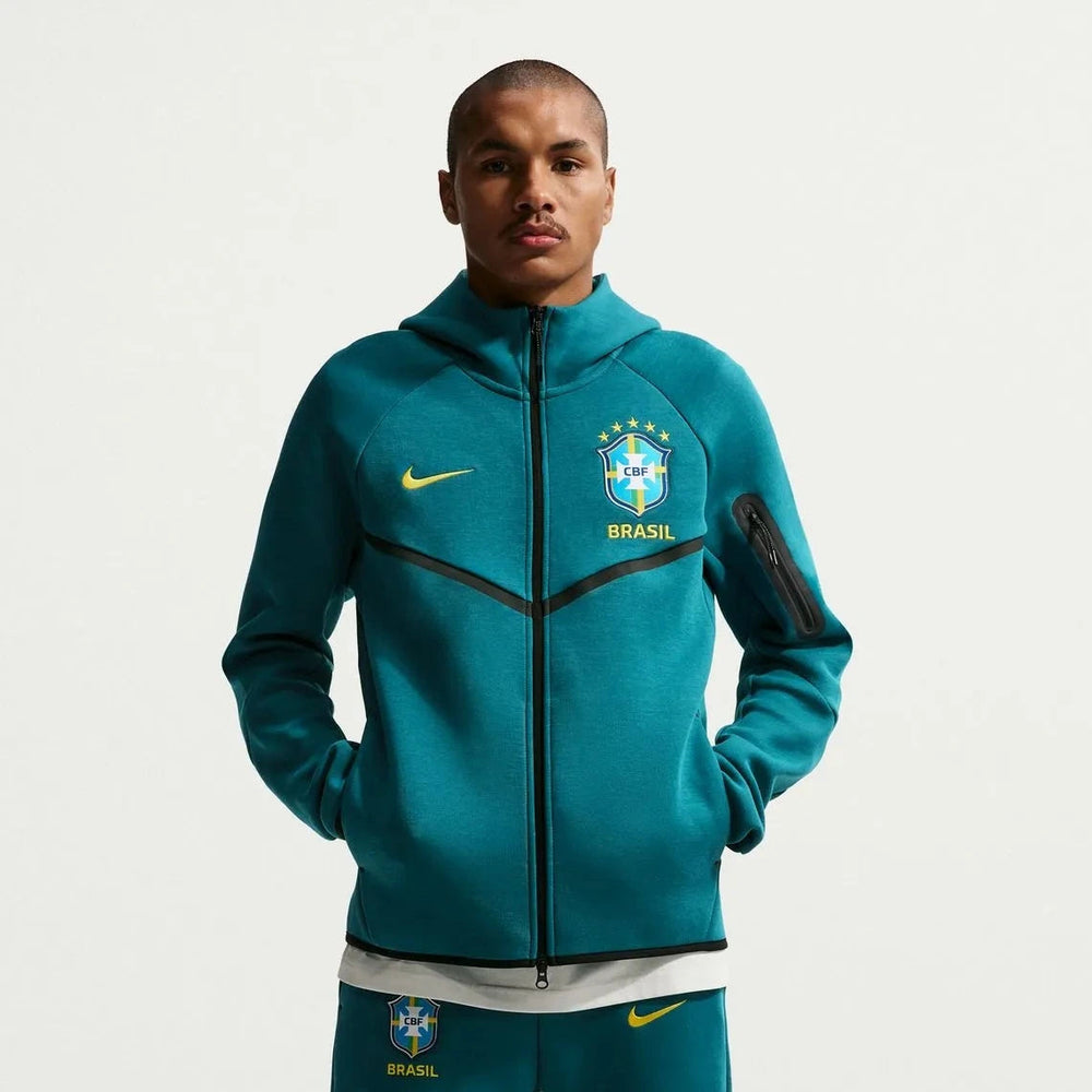 2026-27 Brazil Men's Full-Zip Tech Fleece Hoodie / Nike