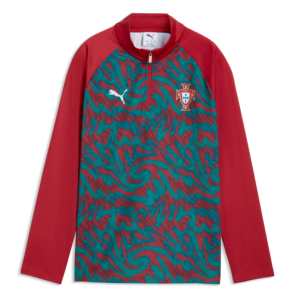 2026-27 Portugal Youth 1/4 Zip Pre-Match Top / Puma
